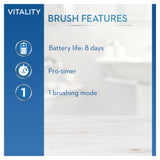 ORAL-B Vitality Plus by Oral-B CrossAction Electric Toothbrush