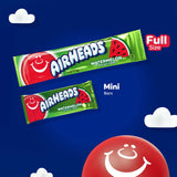 Airheads Candy, Assorted Fruit Flavors, Movie Theater Box, Individually Wrapped Full Size Bars, Non Melting, 6 Bars per Theater Box, Box of 12 Theater Boxes