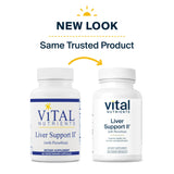 Vital Nutrients Liver Support II with Picrorhiza, Milk Thistle and Curcumin | Vegan Supplement | Herbal Combination to Support Healthy Liver Function* | Gluten, Dairy and Soy Free | 60 Capsules