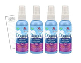 Bundle of Downy Wrinkle Releaser, 3oz Travel Size, Light Fresh Scent (4 Pack-Packaging May Vary) by Downy with Convenient Magnetic Shopping List by Harper & Ivy Designs
