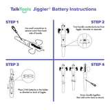 TalkTools Jiggler - Chewable Oral Facial Massager - Oral Sensory Massager - Calming Motor Therapy for Kids - Unicorn/Sloth - Set of 2