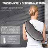MagicMakers Neck Massager with Heat Gifts for Women, Men, Dad, Mom, Family, Friend, Mothers Day, Fathers Day, Christmas, Shiatsu Kneading Back Neck Massager for Shoulder, Pain Relief, Muscle Soreness