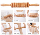 Komogir 3-in-1 Wooden Massage Tools for Lymphatic Drainage, Body Contouring and Anti-Cellulite