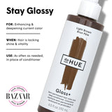 dpHUE Gloss+, Light Brown - 6.5 oz - Semi-Permanent Hair Color & Conditioner - Paraben, SLS & SLES Sulfate Free - Vegan, Leaping Bunny Certified