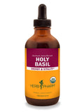 Herb Pharm Certified Organic Holy (Tulsi) Liquid Extract for Energy and Vitality basil, 4 Fl Oz
