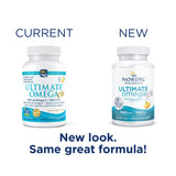 Nordic Naturals Ultimate Omega Xtra, Lemon Flavor - 60 Soft Gels - 1480 mg Omega-3 + 1000 IU Vitamin D3 - Omega-3 Fish Oil - EPA & DHA - Brain, Heart, Joint, & Immune Health - 30 Servings