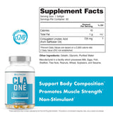 NutraOne Nutrition CLAOne Supplement from Conjugated Linoleic Acid (CLA) Natural Supplement* (90 Capsules)