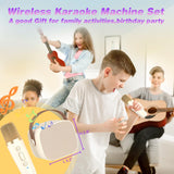 Mini Karaoke Machine,Funny Toys Christmas Birthday Gifts for Kids Age 4-12 Girls,Boys,Adults,MEGUO Karaoke Microphone Toys for 4,5,6,7,8,9,10,11,12+ Year Old Girls Boys Kids Birthday Party