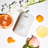 OUAI Hand Wash - Moisturizing Hand Soap with Jojoba, Avocado, & Rose Hip Oil for Replenished Skin - Gentle Exfoliating Bathroom + Kitchen Hand Soap (16 Fl Oz)