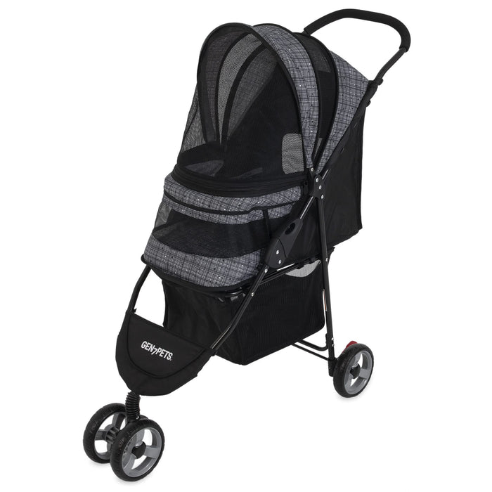 Gen7 Pet Starry Night Gray Regal Plus Pet Stroller, One Size (G2320SN)