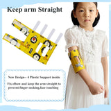 Prevent Scratching Face, Thumb Sucking Habit, Pulling IV Tubes Elbow Immobilizer Splint & Arm Restraint Wrap for Babies Kids-Prevent HAND-TO-FACE habits (Small - 2PCS)