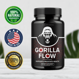 2-Pack Gorilla Flow Capsules Extra Strength Mens Supplement- 120 Capsules