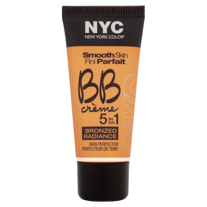 N.Y.C. New York Color BB Creme Foundation Bronze, Light, 1 Fluid Ounce
