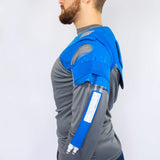 Polar Active Ice® Shoulder and Upper Arm therapy pad provides broad coverage with 10.5” x 11.5” upper, 13” x 4.5” lower pad. Use only with The Polar Active Ice #AIS therapy system.