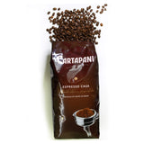 Caffe' Cartapani Espresso Casa, Italian Espresso, Medium Roast Whole Bean Coffee, 2.2 Pound Bag