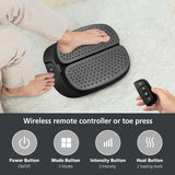 Snailax Vibration Foot Massager with Heat,Remote Control,Adjustable Vibration Feet Massager Machine for Circulation,Plantar Fasciitis, Pain Relief Gifts