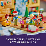 LEGO Friends 2024 Advent Calendar, Christmas Toy with 5 Characters and 3 Animals Included, Kids Building Kit for Girls and Boys Ages 6 and Up, Christmas Countdown Themed Gift Idea, 42637