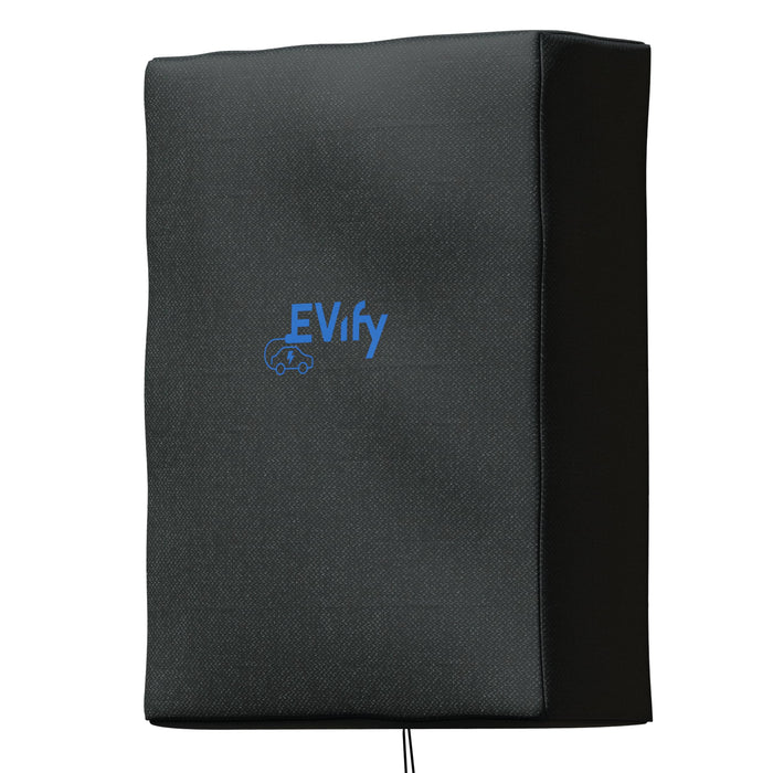 EVify Wallbox Cover • Wallbox Weather Protection • Protection Against Rain, Snow, Dust & UV for EV Charging Station • Protective Cover Rain Cover 27 x 20 x 12 cm