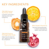Yon-Ka Vitamin C Serum C20 (30ml) Anti-Aging Face Serum for Sensitive Skin, High Concentrate to Treat Wrinkles & Uneven Skin Texture