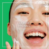 innisfree Green Tea Amino Acid Cleansing Foam, Sulfate Free, Korean Hydrating Face Cleanser with Gentle Foam