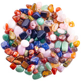 UU UNIHOM 3lbs Tumbled Crystals Bulk Polished Rocks Stones Healing Crystals and Stones for Tumbling,Assorted Crystals Gemstone for Jewelry Making,Healing,Meditation,Spiritual and Decor.(15MM)