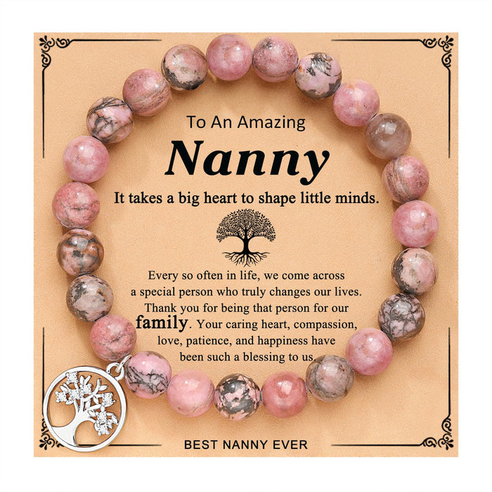UNGENT THEM Nanny Gifts, Presents Gifts for Grandmother Grandma Nanny Jewelry Best Seniors Elderly Grandma Abuela 60th 70th 80th Birthday Mothers Day Gifts