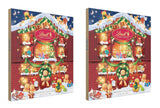 Lindt Holiday Advent Calendar Candy and Chocolate Filled with Each Day Reveling a Delicious Treat - Teddy Bear Advent Calendar - Pack of 2-4.5 oz Box - Start New Traditions this Holiday Season