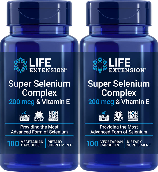 Life Extension - Super Selenium Complex & Vitamin E - 200 Mcg - 100 Vcaps (200 VCAPS) by Life Extension (2)