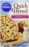 PILLSBURY Cranberry Quick Bread Mix - 15.6oz