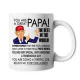 Promotion & Beyond Trump Great Papa Ceramic Coffee Mug Tea Cup PB112