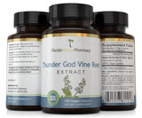 Florida Herbal Pharmacy, Thunder God Vine Root Extract Capsules 10:1 (120 Capsules) 500 mg per Capsule, 1000 mg Serving