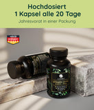 Luondu Vitamin D3 20.000 I.E + Vitamin K2 MK7 200 mcg Depot (180 Kapseln Hochdosiert & Vegan) hochdosiert I Ohne Zusätze, Hergestellt in DE