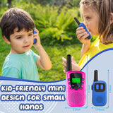 Holiky Toys for Ages 5-7 Boys Girls, Walkie Talkies for Kids 1000FT Range 2 Channels 2 Way Radio Toy Christmas Birthday Gifts for Girls Boys Ages 3 4 5 6 7 8 9 Camping Hiking Outdoor Games