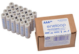 Eneloop Panasonic BK-4MCA24/CA AAA 2100 Cycle Ni-MH Pre-Charged Rechargeable Batteries, 24-Battery Pack