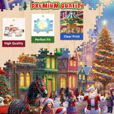 Advent Puzzle Calendar 2024 for Kids and Adults, 24 Days Christmas Countdown Calendars, Christmas Gift for Boys Girls,1008 Pieces Christmas Puzzle in 24 Boxes, Christmas Celebration(27.56 x 19.68 Inch)