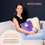 MOYOAMA Hysterectomy Pillow with Cooling Packs Included - Hysterectomy Recovery Products to Protect Vulnerable Areas - C Section Recovery Seatbelt Pillow to Relieve Pressure - Hysterectomy Gifts