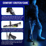 New Generation Ergobaum Perfect Cane Ergonomic Crutch/Cane (Single Unit) Single Unit Ergobaum That Acts As a Extra Balance Strong Performance Cane.