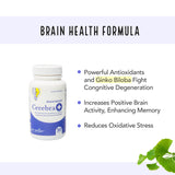 Life Sprout Bioceuticals Cerebra+ Brain Health Formula with L-Glutamine and Ginkgo Biloba - 30 Capsules