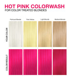 Celeb Luxury Viral Colorwash, Professional Semi-Permanent Hair Color Depositing Shampoo, Hot Pink 8.25 Fl Oz (Pack of 1)