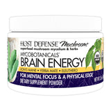 Host Defense MycoBotanicals Brain Energy* Powder - Brain & Focus Support Supplement with Lion's Mane Mushroom - Dietary Supplement with Yerba Mate for Energy Support - 3.5 oz (33 Servings)*