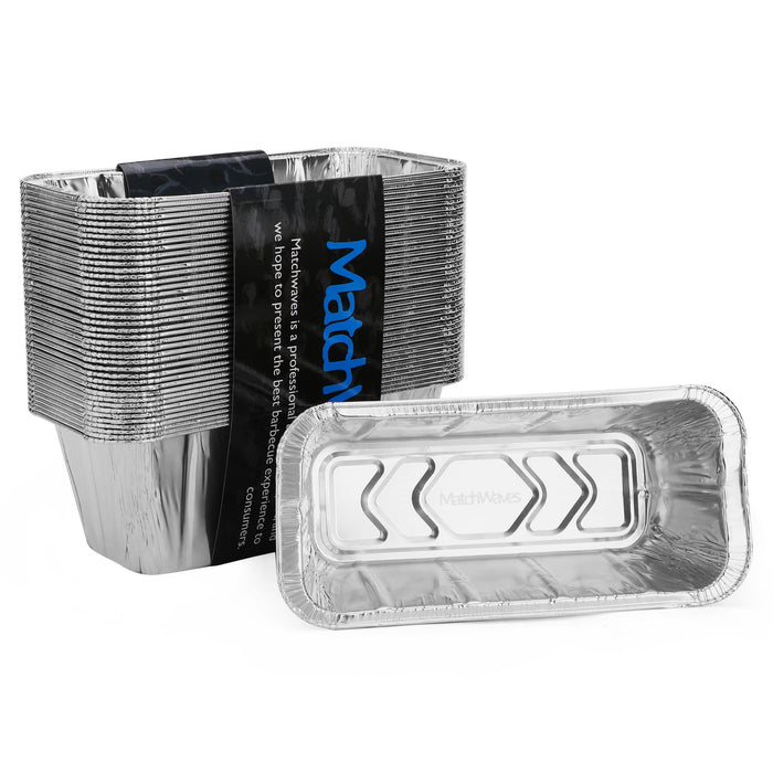Matchwaves 60 Pack Blackstone Grease Cup Liners, Grease Catcher Liner, Aluminum Foil Drip Pan for 28 and 36 inch Blackstone Griddle