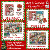 Christmas Advent Calendar Puzzle 1000 Piece for Adult, Christmas Countdown Calendar 2024 Jigsaw Puzzle, Holiday Santa Puzzle for Adult 1000 Piece