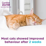 Comfort Zone Calming Pheromone Diffuser Starter Kit, for a Calm Single or Multi-Cat Home, Reduces Stress, Spraying, Scratching & Other Problematic Behaviours, 1 Diffuser & 1 Refill