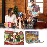 Christmas Vacation Advent Calendar 2024, Contains 24 Gifts, Christmas Vacation Figures and Accessories Christmas Countdown Calendar Gift, 24 Day Christmas Advent Calendar (Planar)