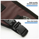 HOOMTREE Gait Belts Transfer Belts for Seniors,Gait Belt with Handles,Gate Belts Medical for Elderly with Quick Release Buckle Anti-Slip Function,Transfer Belt for Elderly and Disabled (Brown)