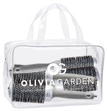 Olivia Garden Ceramic + Ion Round Thermal Hair Brush Set