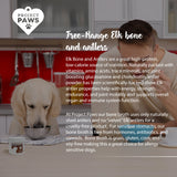 Bone Broth for Dogs with Powdered Elk Antler and Bone - Collagen and Mineral Rich Food Topper for Dogs - Whole Food Superfood Powder Multivitamin for Dogs - 4 oz