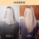 Moerie Volumizing Shampoo and Conditioner for Hair Loss - Thickening Products with Ingredients of Natural Origin - Over 100 Active Ingredients for Thick, Long, Luscious Hair, 2 X 8.45 Fl Oz