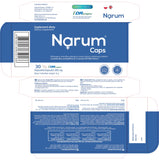 Probiotikum Narine Narimax Bio Kulturen Komplex | 30 Vegan Magensaftresistente Kapseln 200 mg | Hochdosierte Bakterienstamm von Lactobacillus Acidophilus | Für die Verdauungs und Darmgesundheit